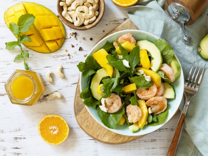 Avocado and Mango Breakfast