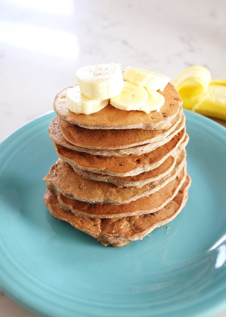 Vegan Buckwheat Banana Pancakes