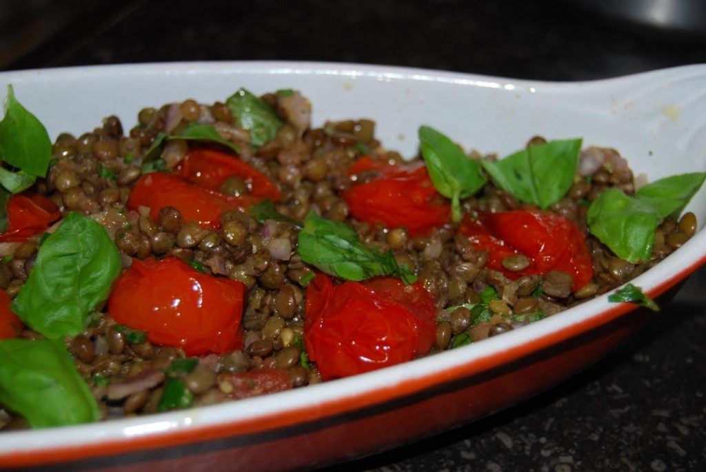 Super Easy Lentil Tabbouleh