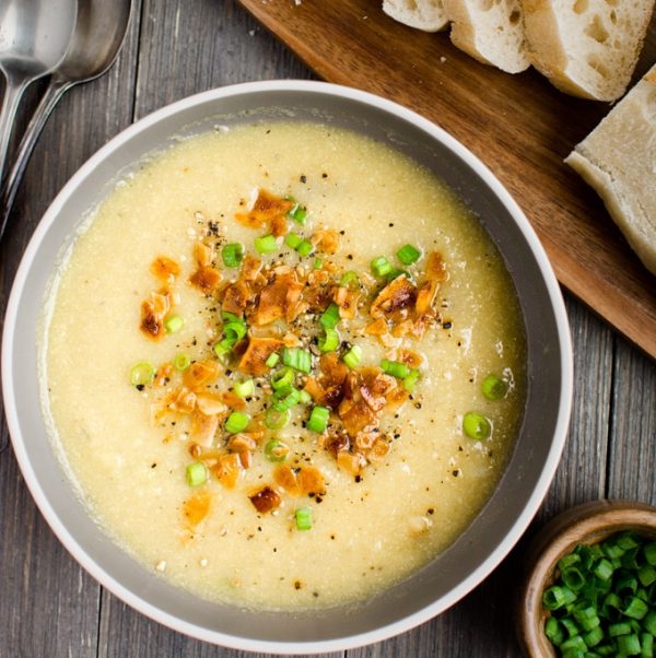 Cauliflower Leek Soup Really Healthy Foods