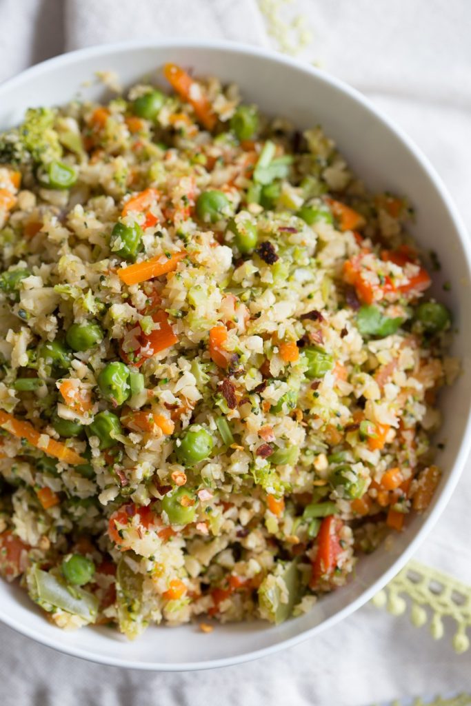 Vegan Cauliflower Fried Rice