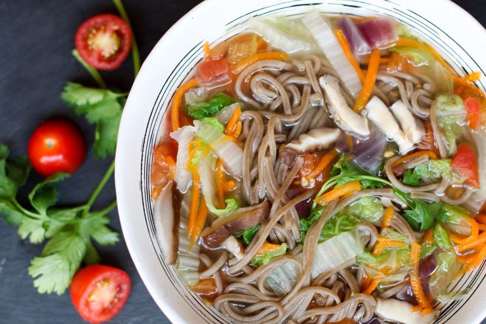 Soba Noodle Soup Really Healthy Foods Really Healthy Foods