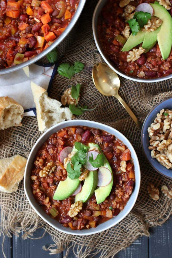 Vegan Keto Walnut Chilli