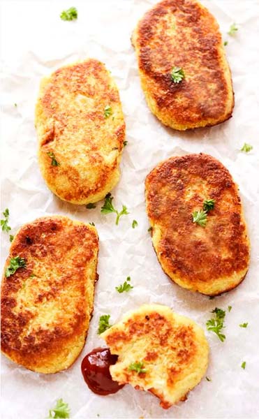 Gluten-Free Cauliflower Hash Browns