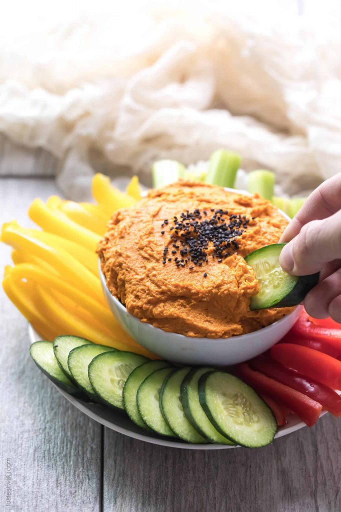 Paleo Whole Roasted Carrot Dip