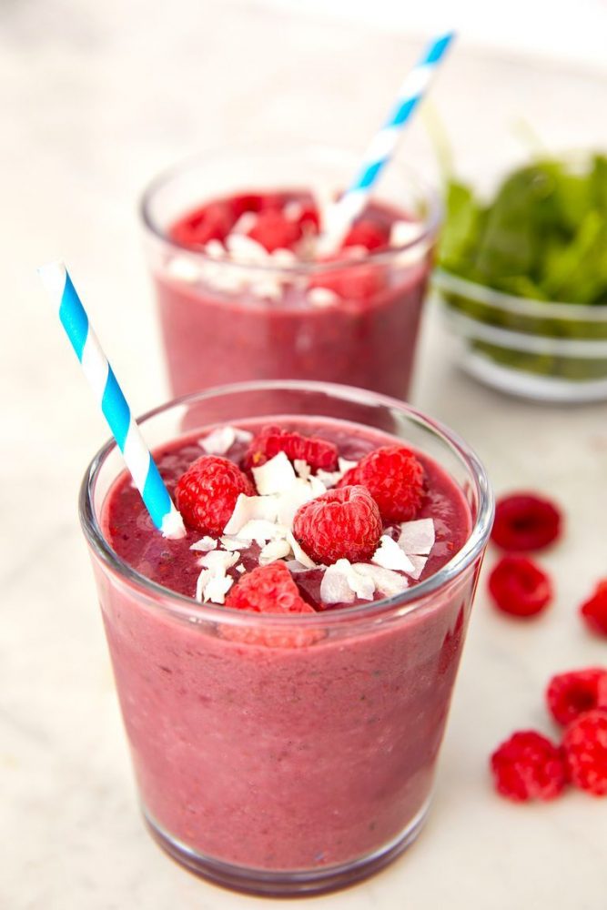 Keto Triple Berry Smoothie - Really Healthy Foods