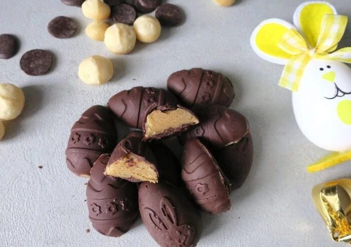 Zero Carb Vegan Chocolate Easter Eggs