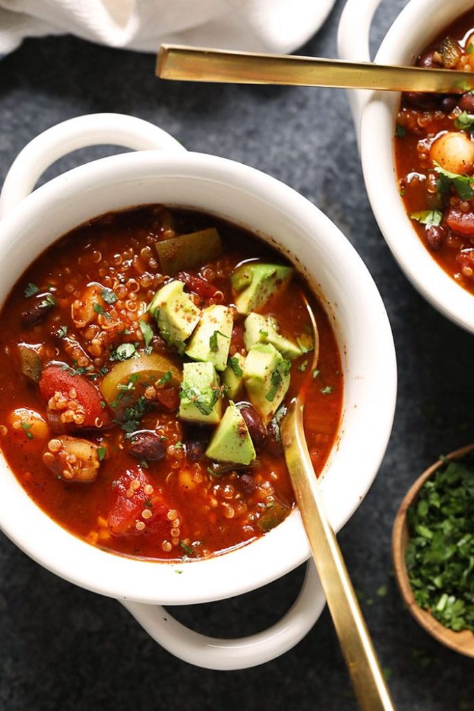 Black Bean Quinoa Chilli