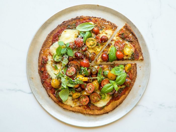 Low Carb Cauliflower Pizza