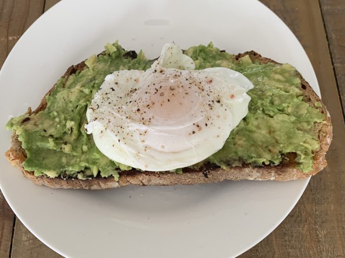 Avocado & Poached Egg on Toast