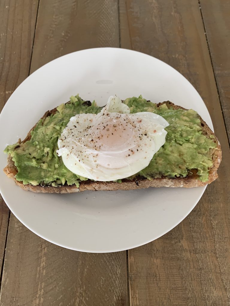 Avocado & Poached Egg on Toast