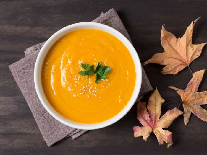 Creamy Sweet Potato and Ginger Soup
