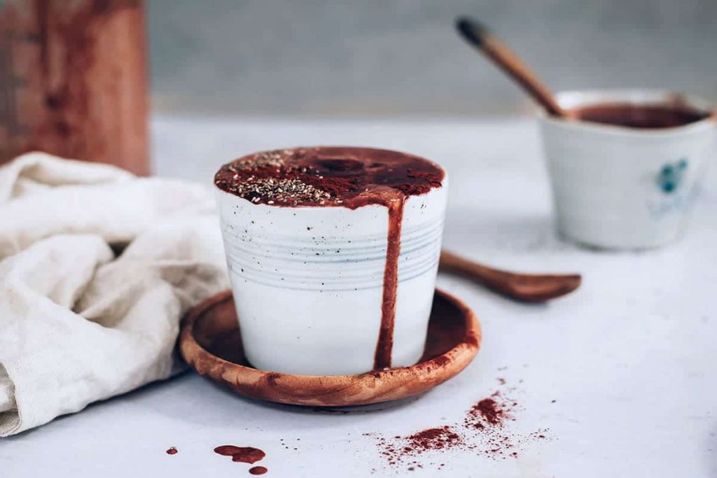 Vegan Keto Hot Chocolate Lava